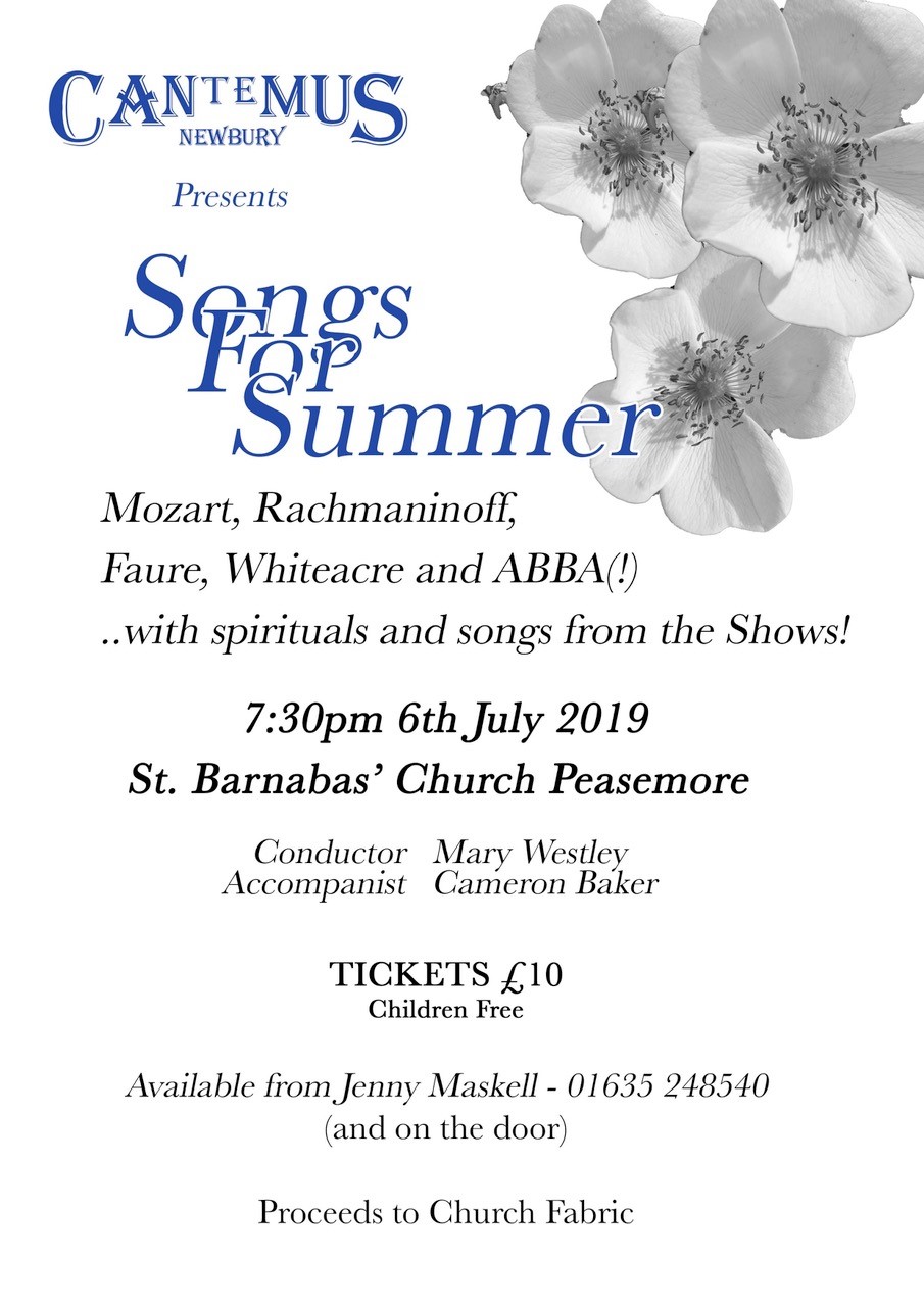 2019 CantemusConcert